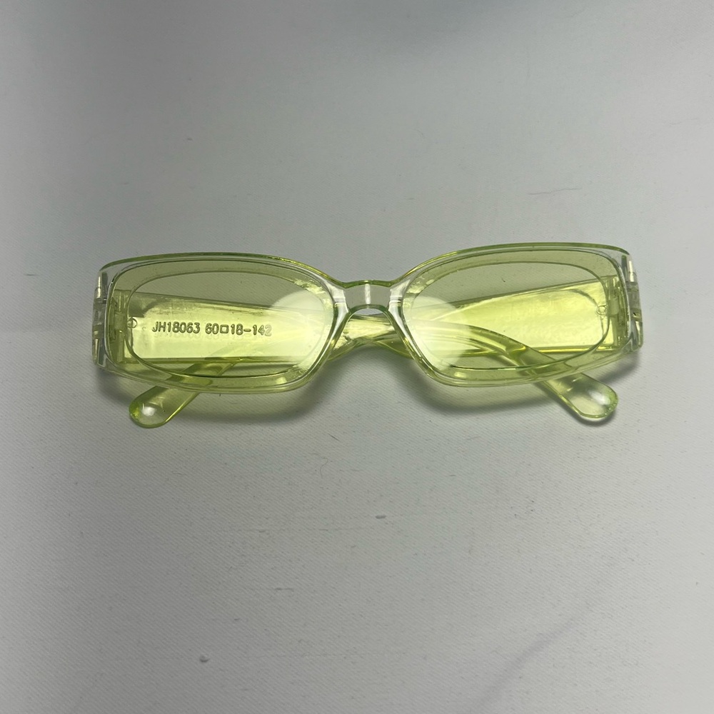 BOGO - Neon Green Novelty Eyeglasses